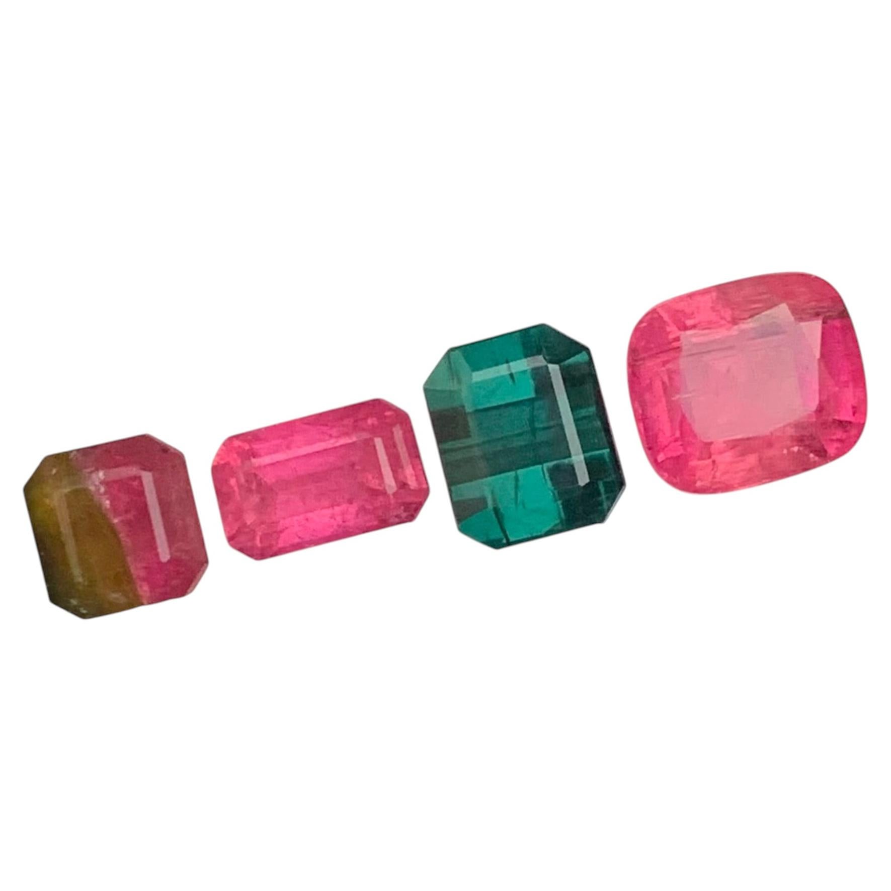7.10 Carat Natural Loose Tourmaline Lot Gemstone For Jewellery Making