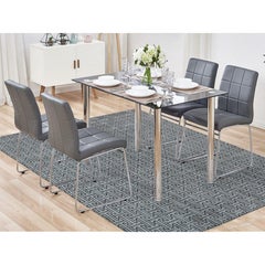 7'10"x10'3" Gray Pure Silk with Wool Roman Key Design Hand Knotted Oriental Rug