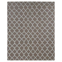 7
10"x9
9" Brown, Moroccan Crisscross Design, Pure Wool, Hand Knotted, Rug 7
10"x9
9" Brown, Moroccan Crisscross Design, Pure Wool, Hand Knotted, Rug