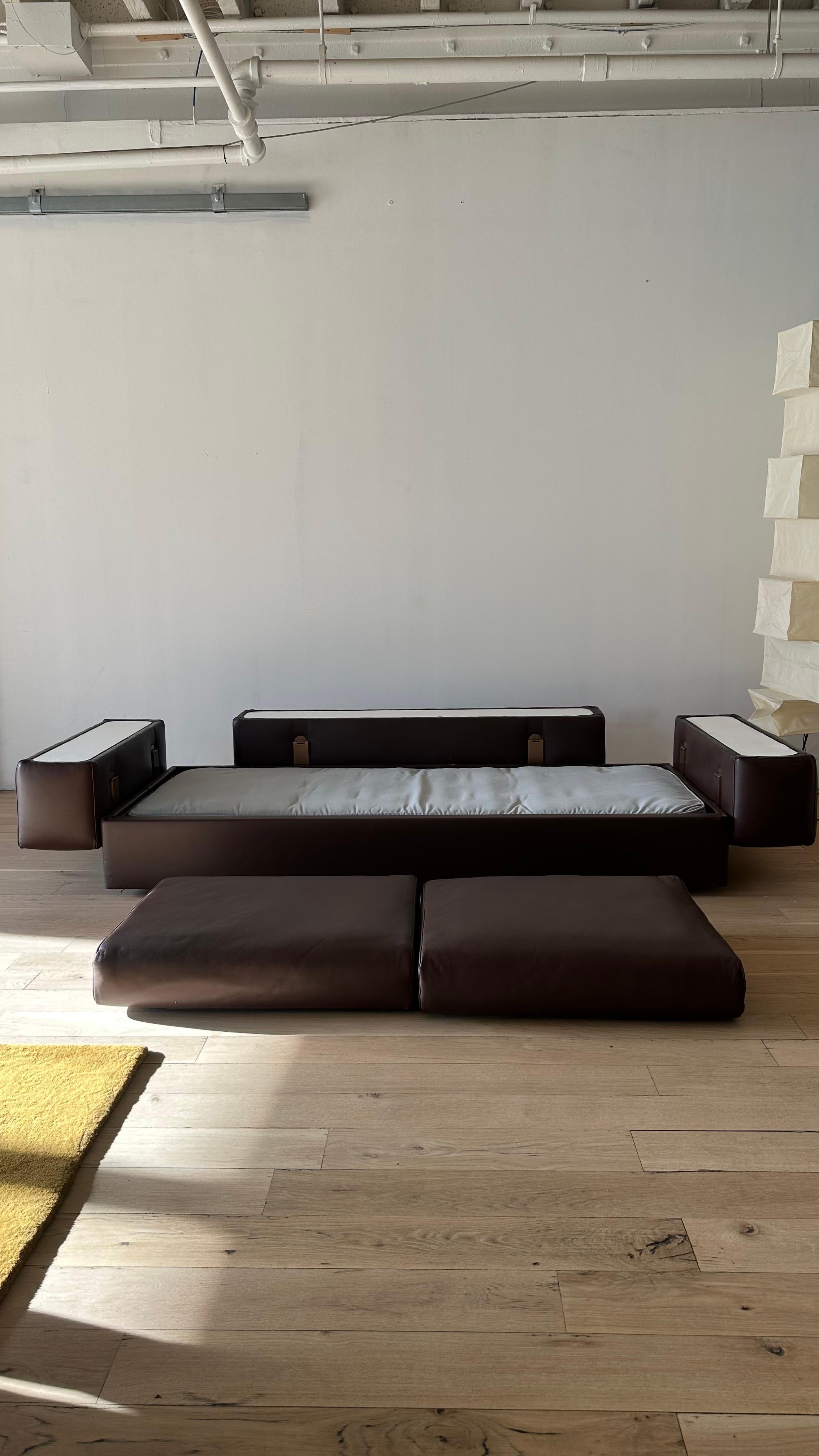 Mid-20th Century 711 daybed / sofa by Tito Agnoli for Ciniva, Italy 1960's