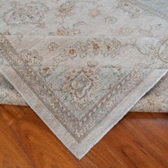 7'11" x 9'5" Sultanabad Hand-Knotted Wool Rug – Traditional Pakistani Area Rug
