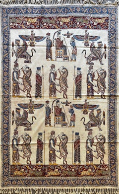 712 -  Oriental Printed Textil   Ghalamkar