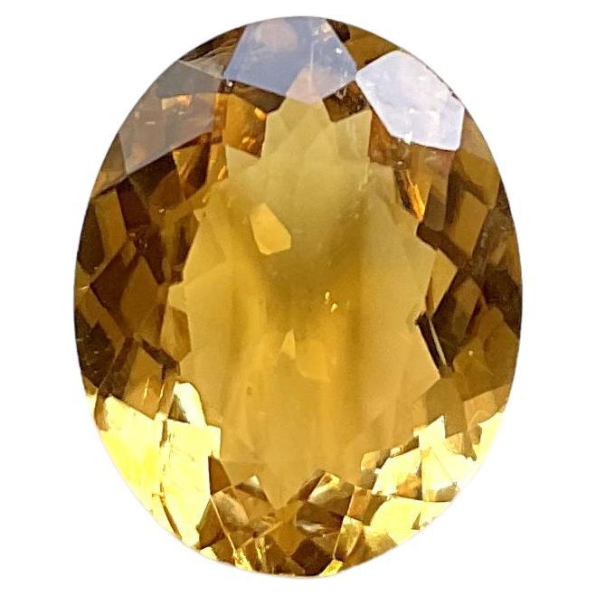 7,14 carati di tormalina arancione ovale sfaccettata per gioielli Gemma naturale
