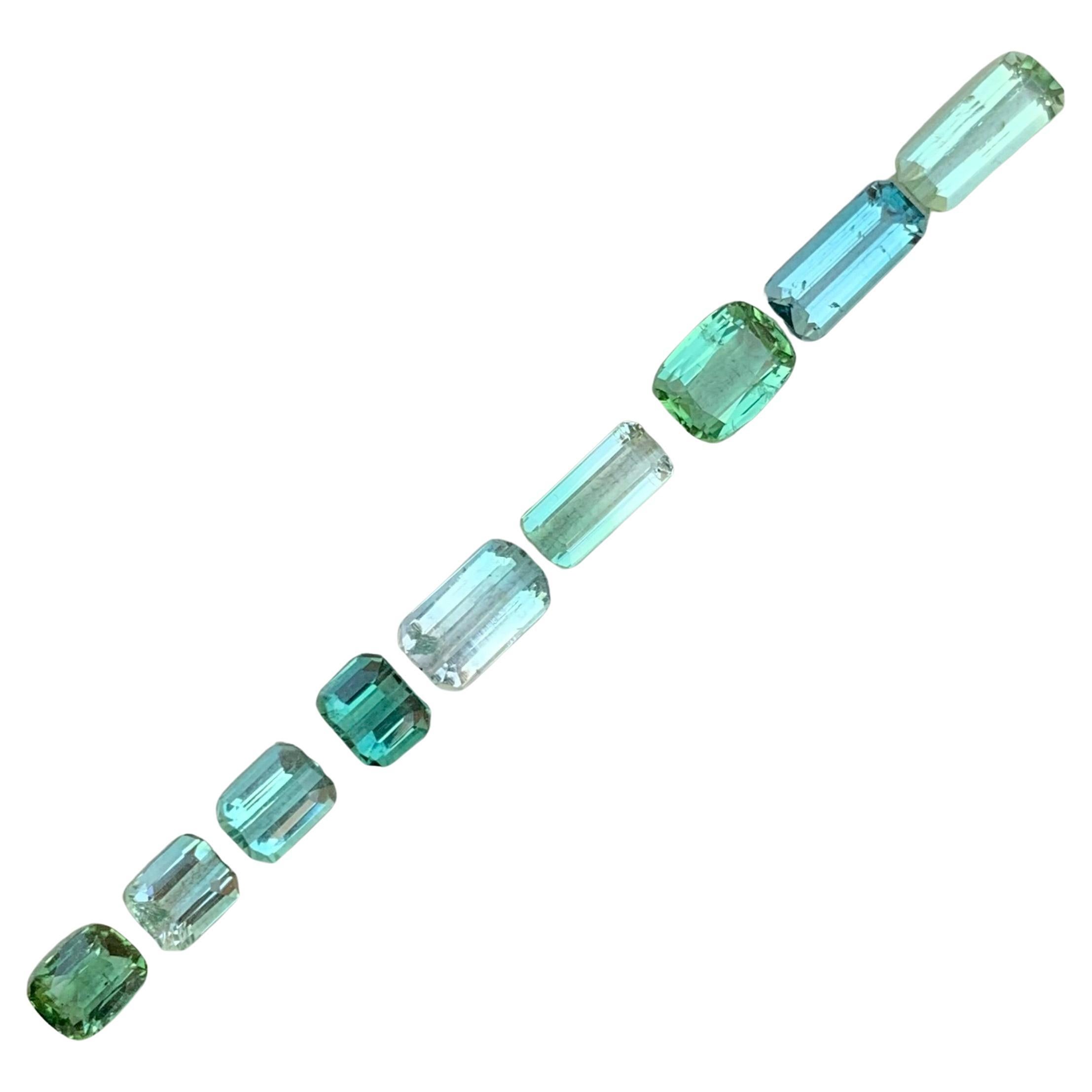 7.15 Carat Natural Loose Tourmaline Lot For Jewellery Making  For Sale