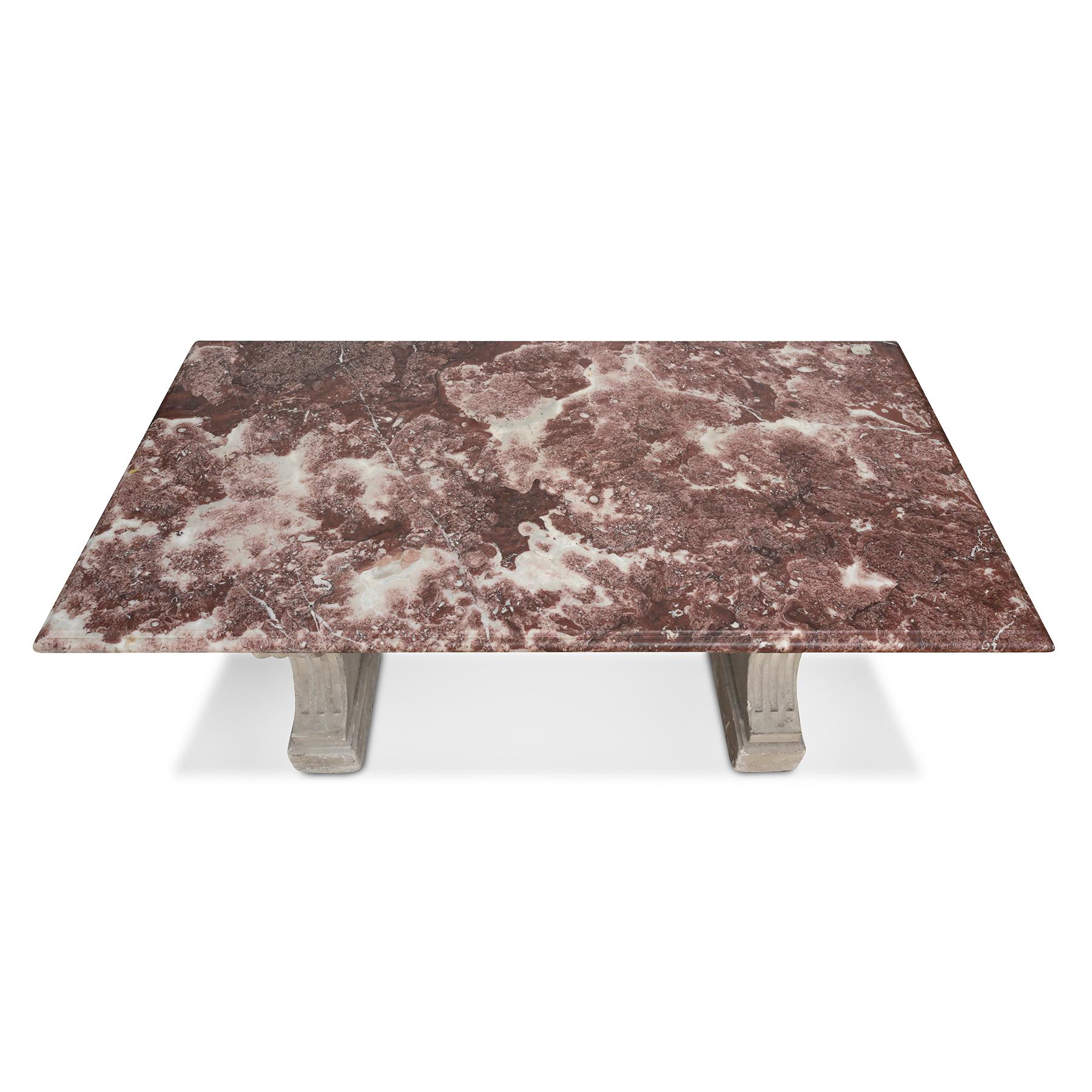 french marble dining table