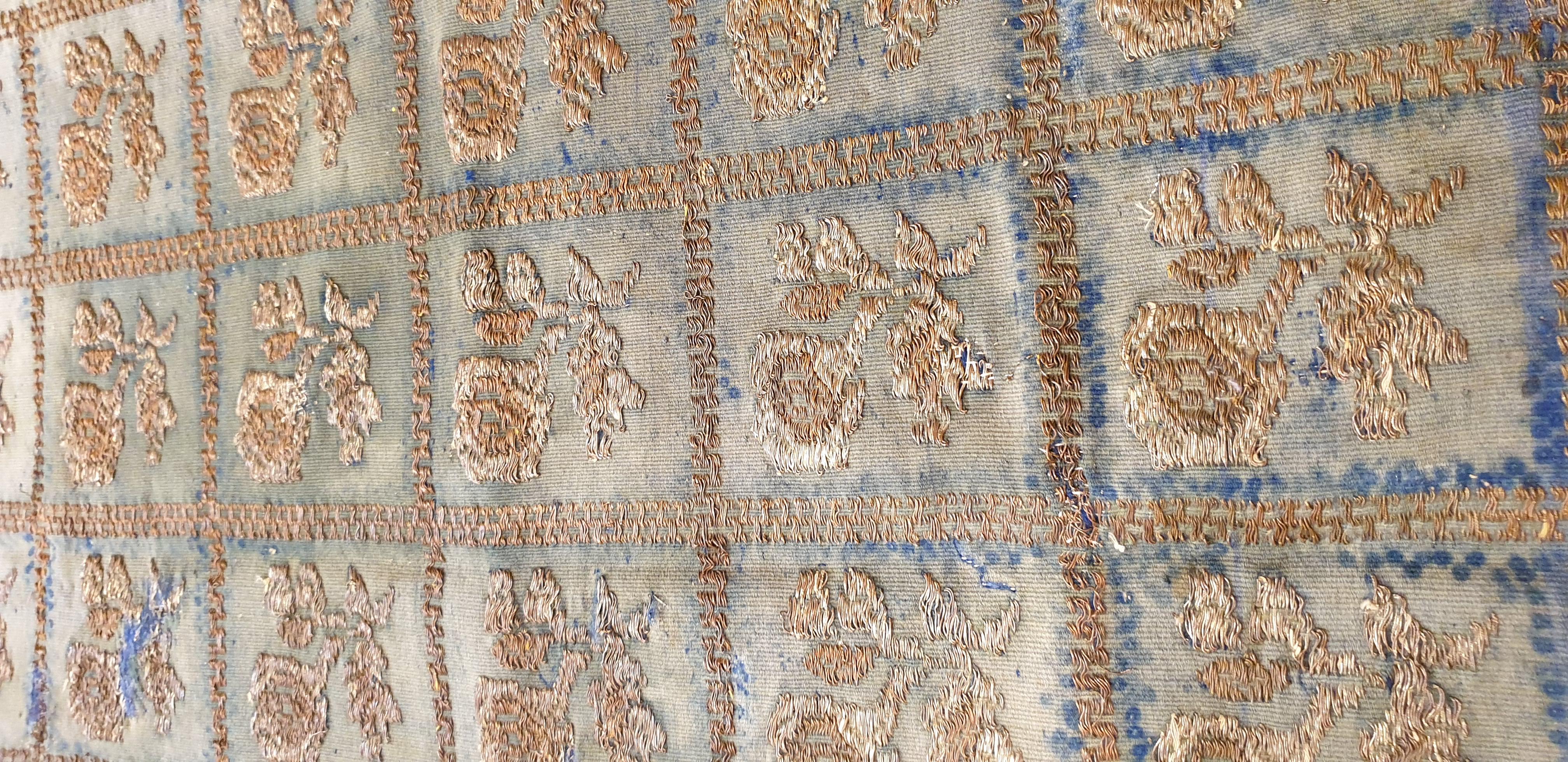 Turkmen 715 - Mid-19th Century Ottoman Embroidery For Sale