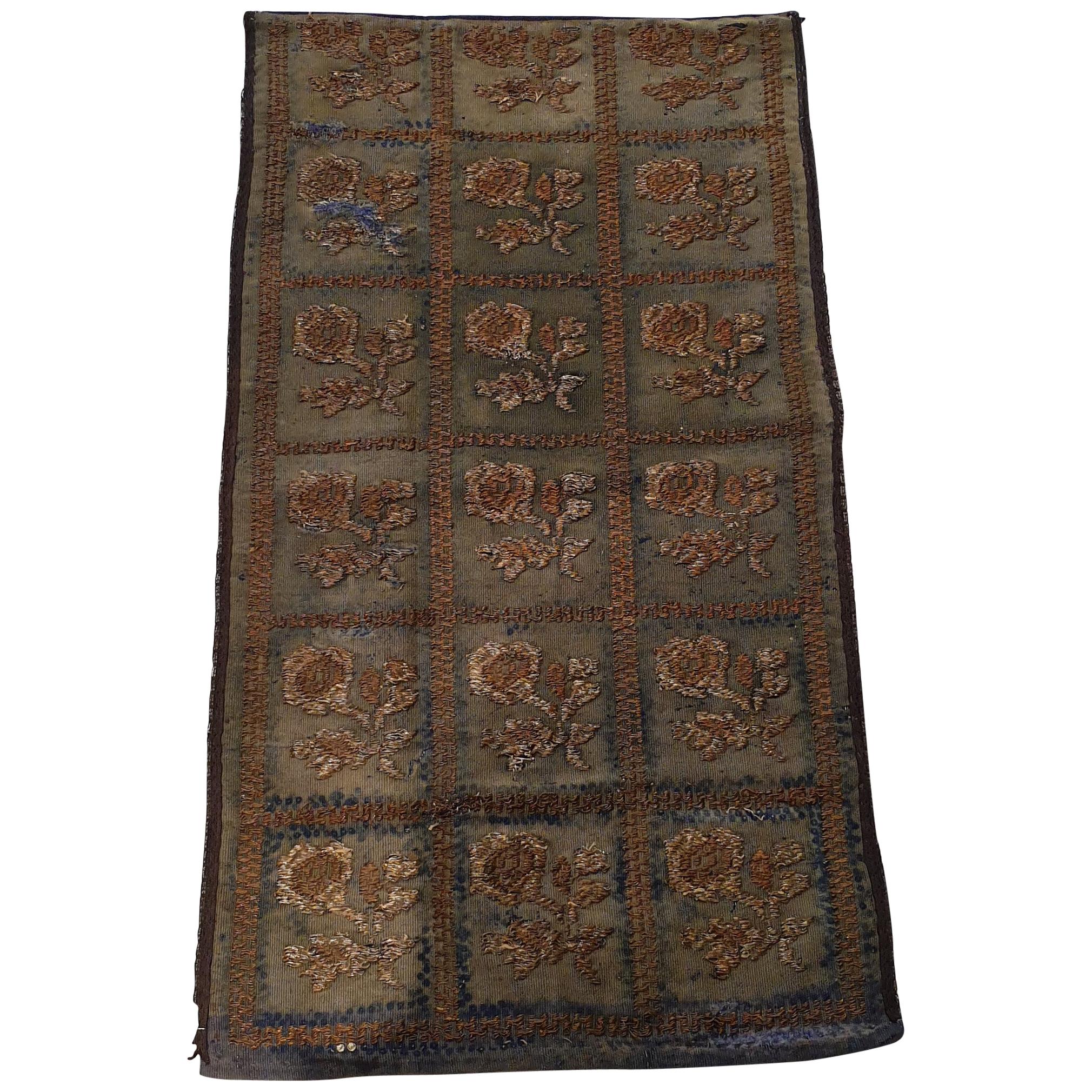 715 - Mid-19th Century Ottoman Embroidery For Sale