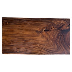 Acacia Mission Limited Edition Slab Table in Smooth Milk Chocolate