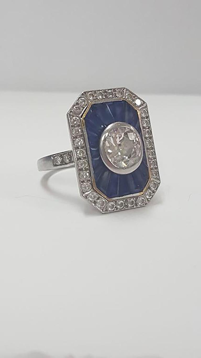 vintage saphire rings