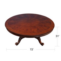 72 inch Round Table