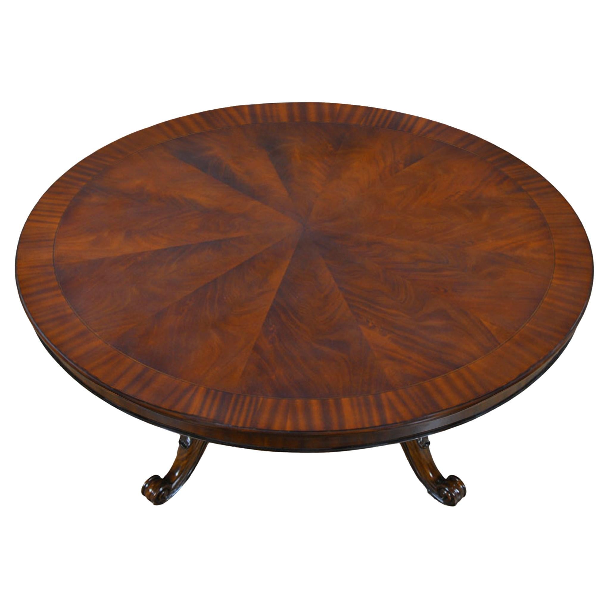 72 inch Round Table For Sale