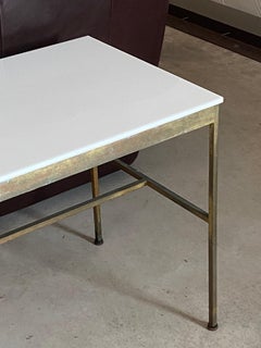 Mesa consola de 72" Paul McCobb Latón + Vitrolita