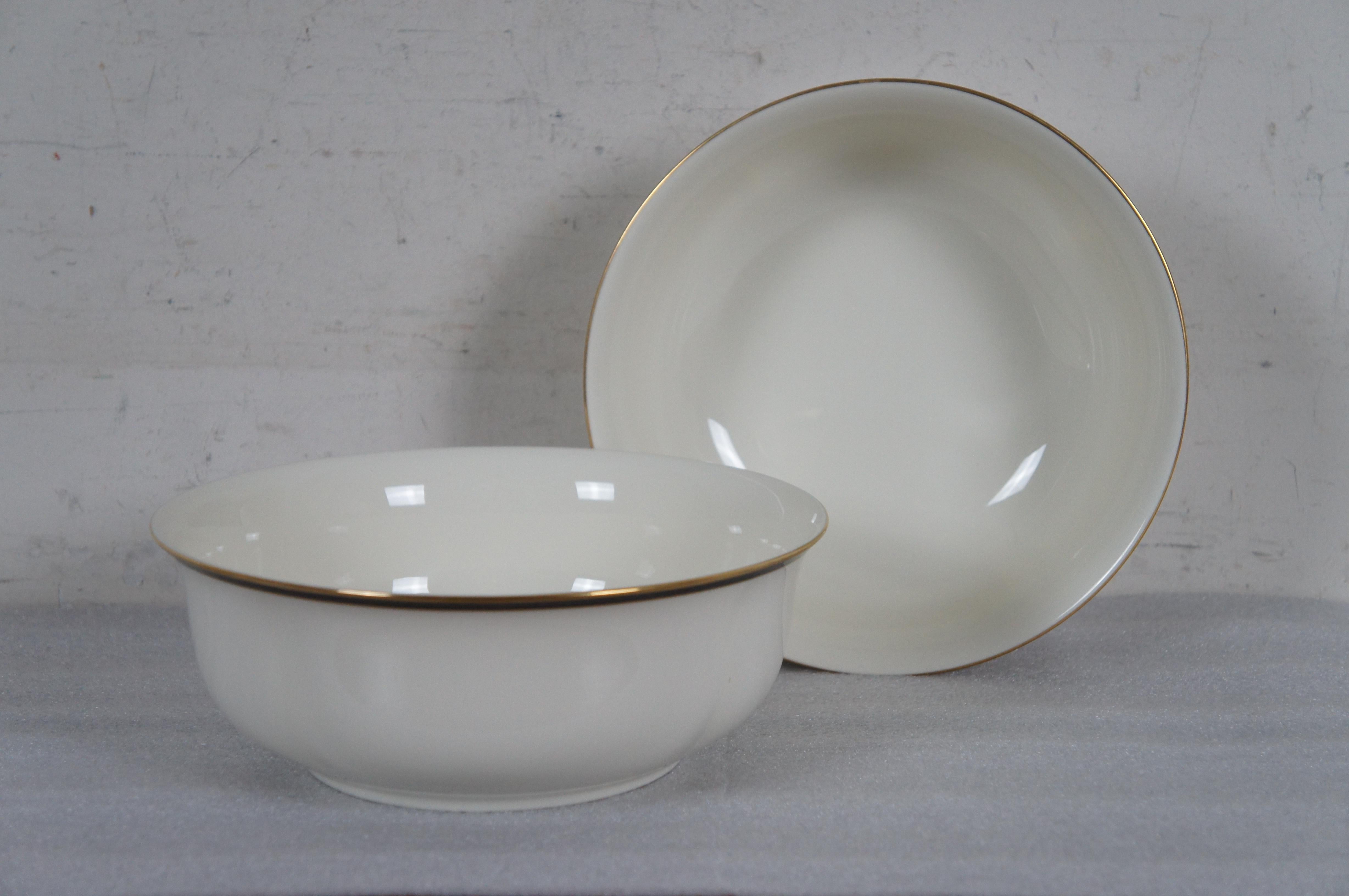 Porcelain 72 Pc Lenox Urban Lights American Home Collection Dinnerware China Serving Set For Sale