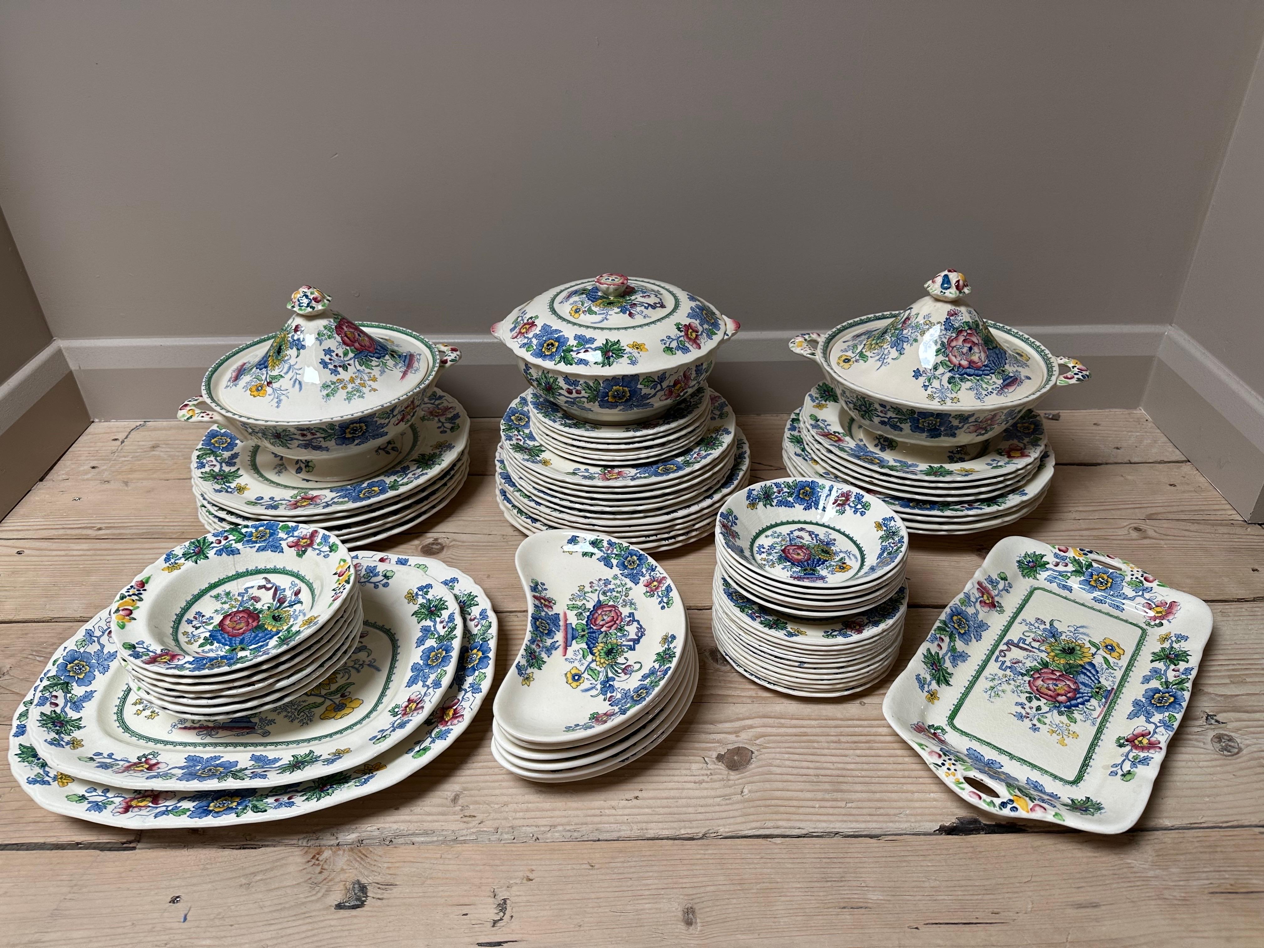This is a vintage Mason's Ironstone 