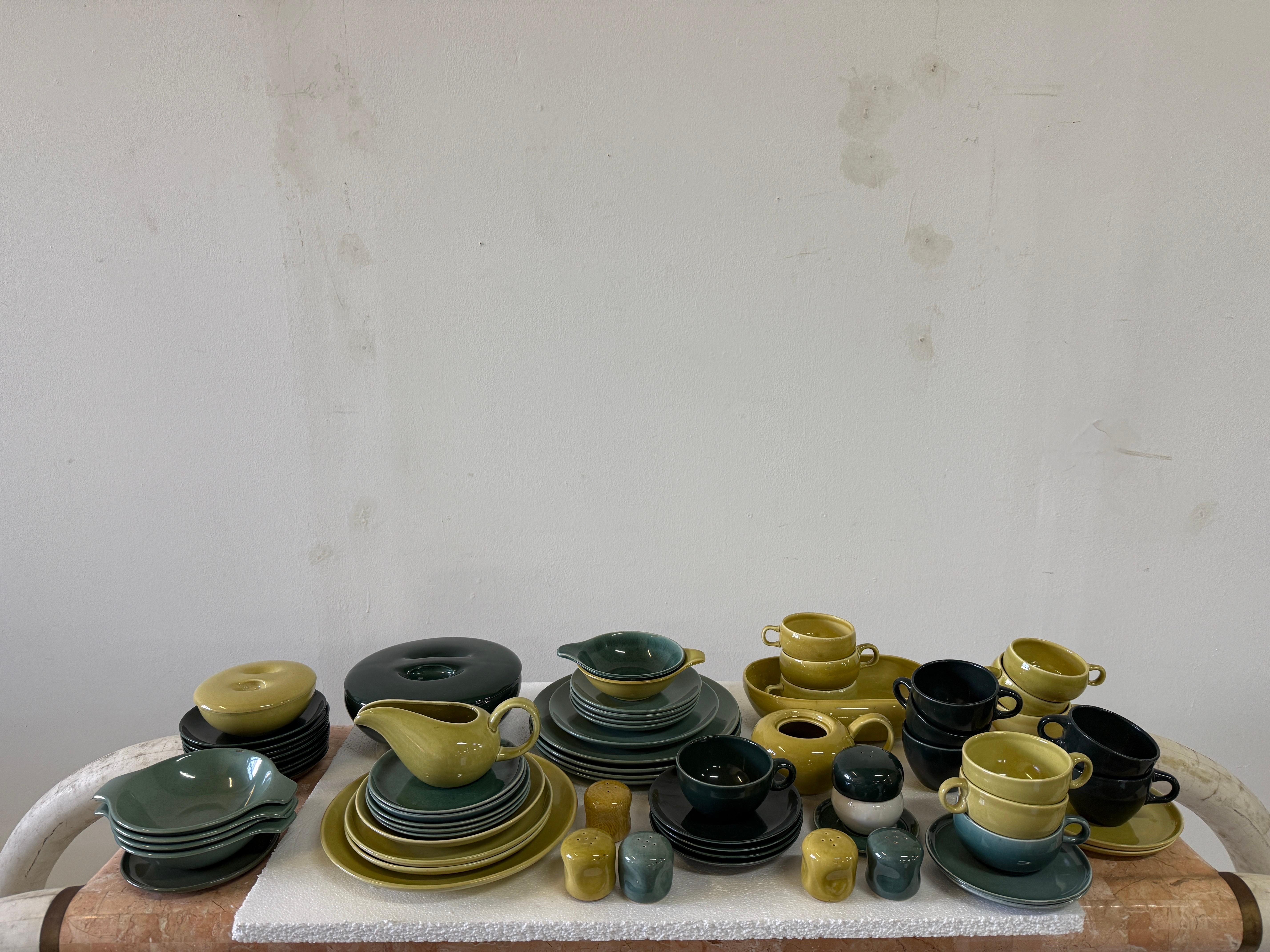 Vaisselle 72 pièces Russel Wright by Steubenville Vintage Pottery en vente 6