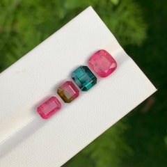 7.20 Carat Natural Loose Tourmaline Lot For Jewellery Making