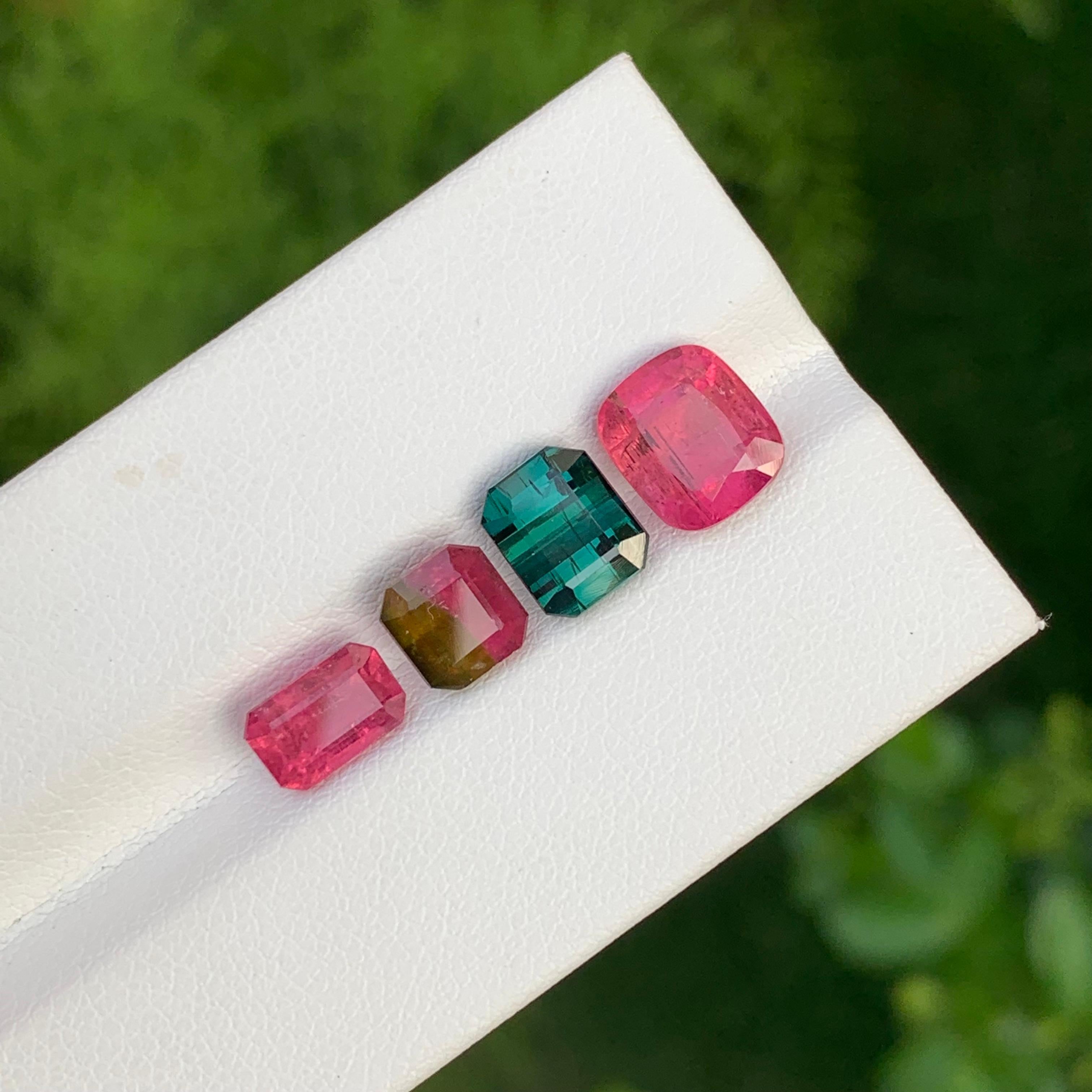 7.20 Carat Natural Loose Tourmaline Lot For Jewellery Making For Sale 1