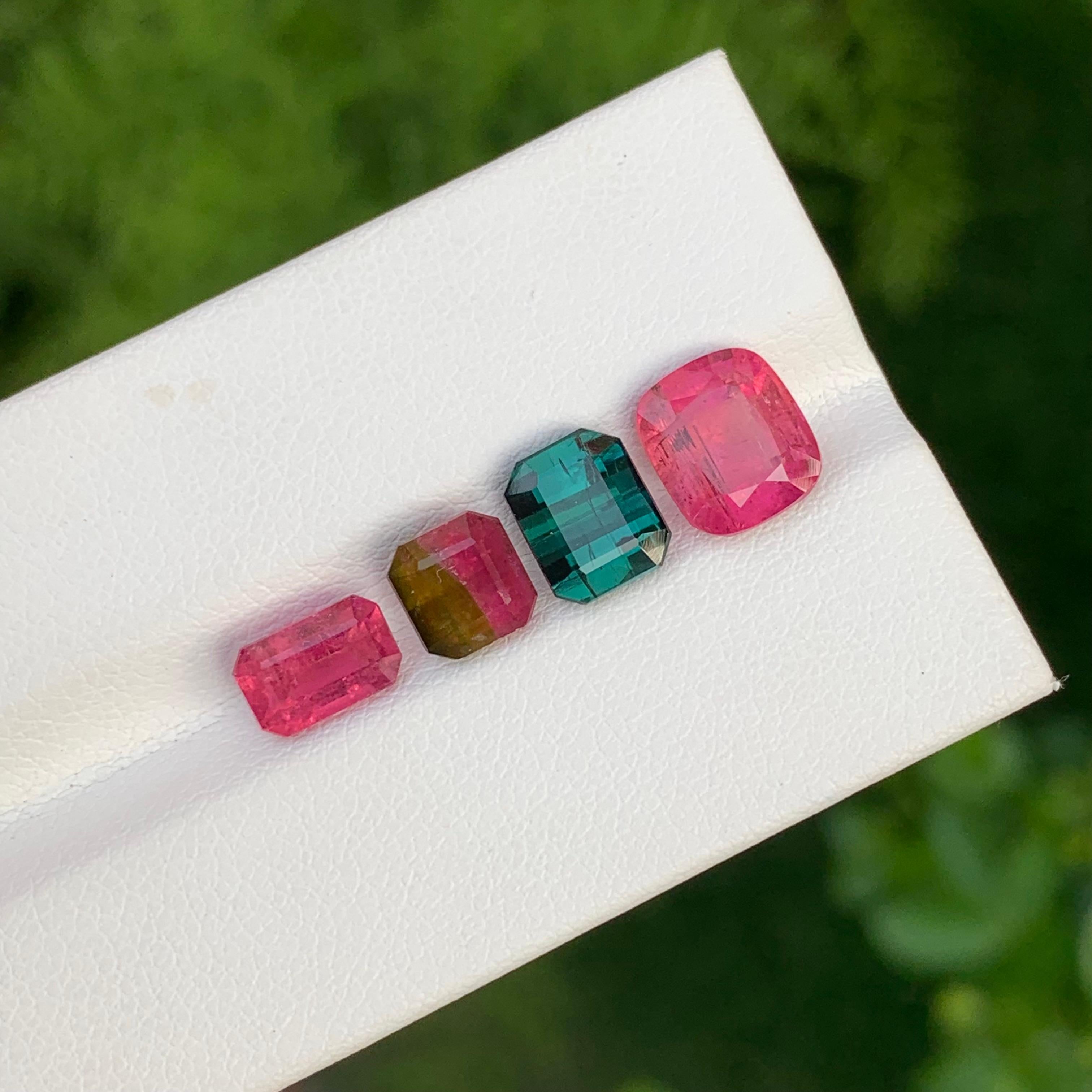 7.20 Carat Natural Loose Tourmaline Lot For Jewellery Making For Sale 2