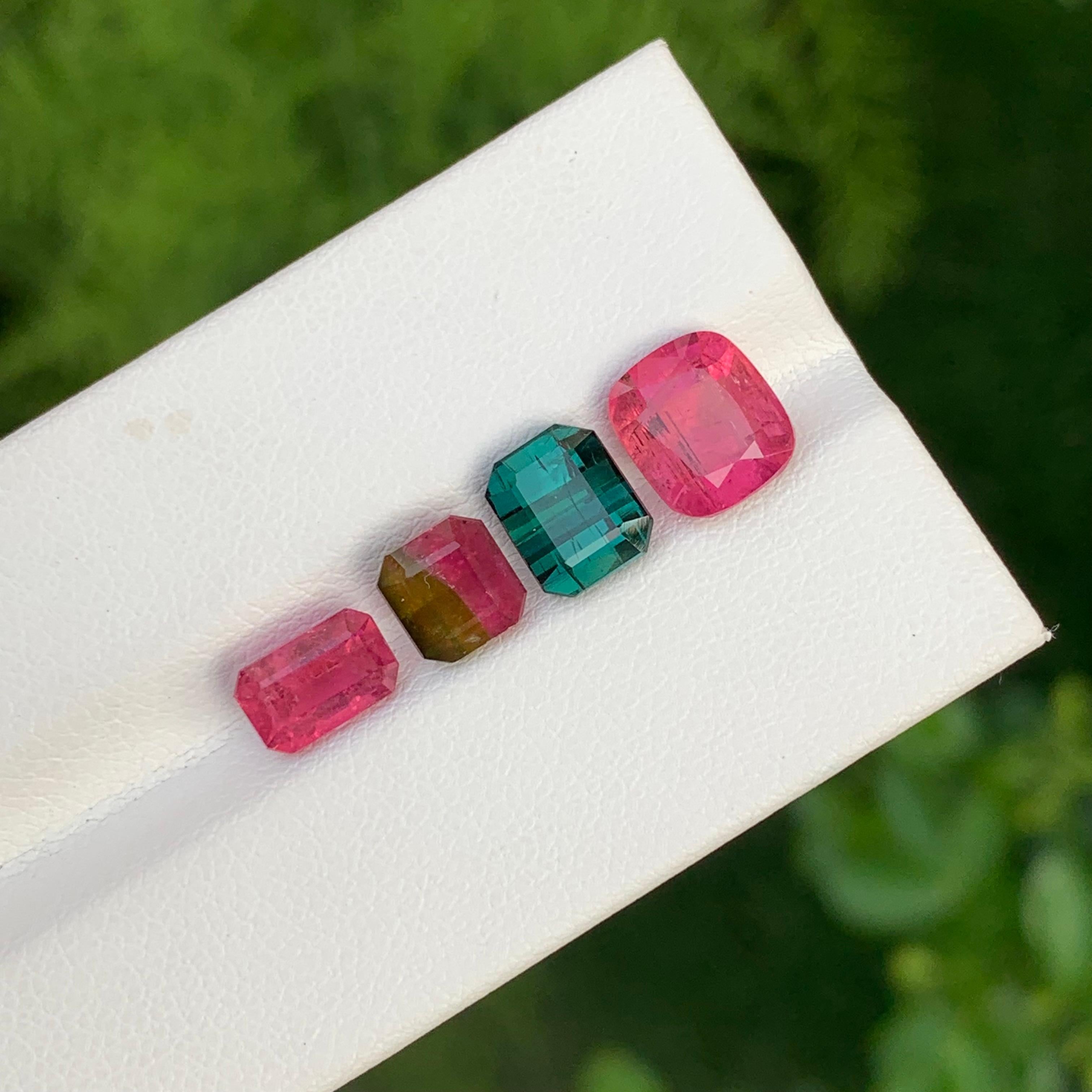 7.20 Carat Natural Loose Tourmaline Lot For Jewellery Making For Sale 3