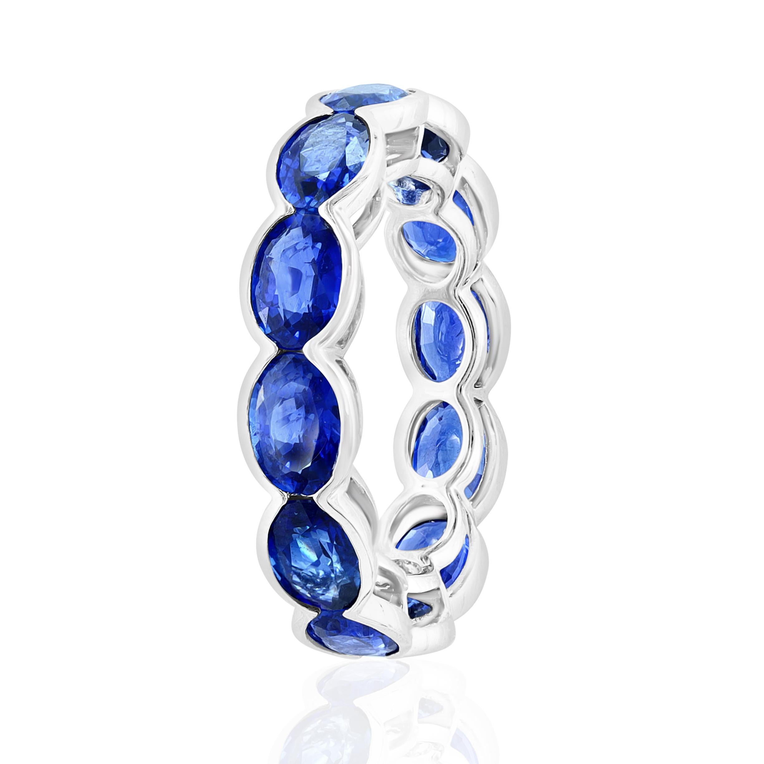 east west oval sapphire ring