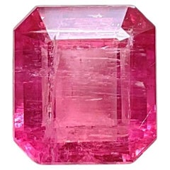 7.20 Carats Pink Tourmaline Octa Faceted Cut stone Top Quality Natural gemstone