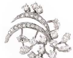 7.21 cts of White Diamond Pendant cum Brooch