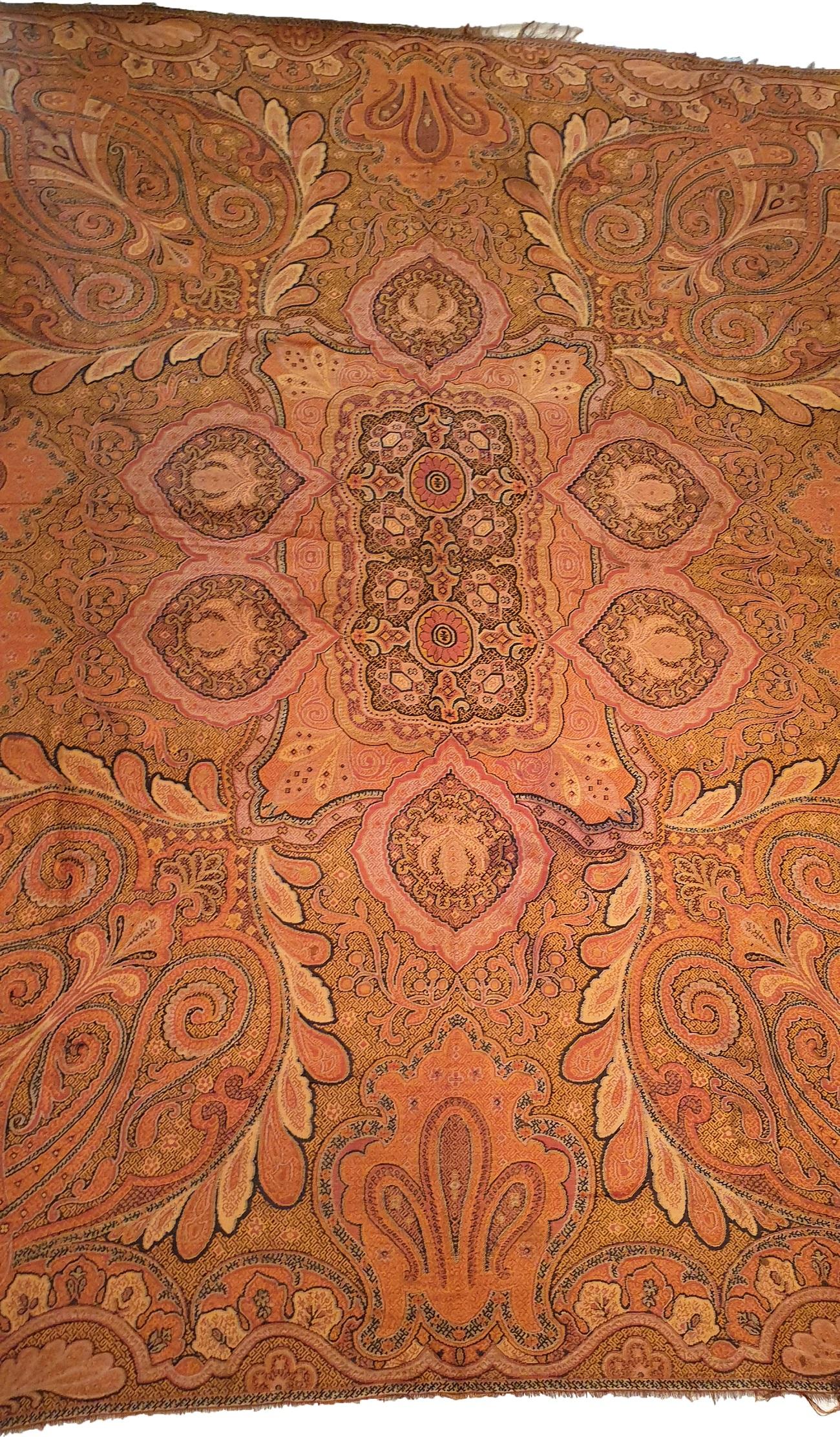 Tribal 722 - Textile 20ème siècle, Cachemire indien en vente