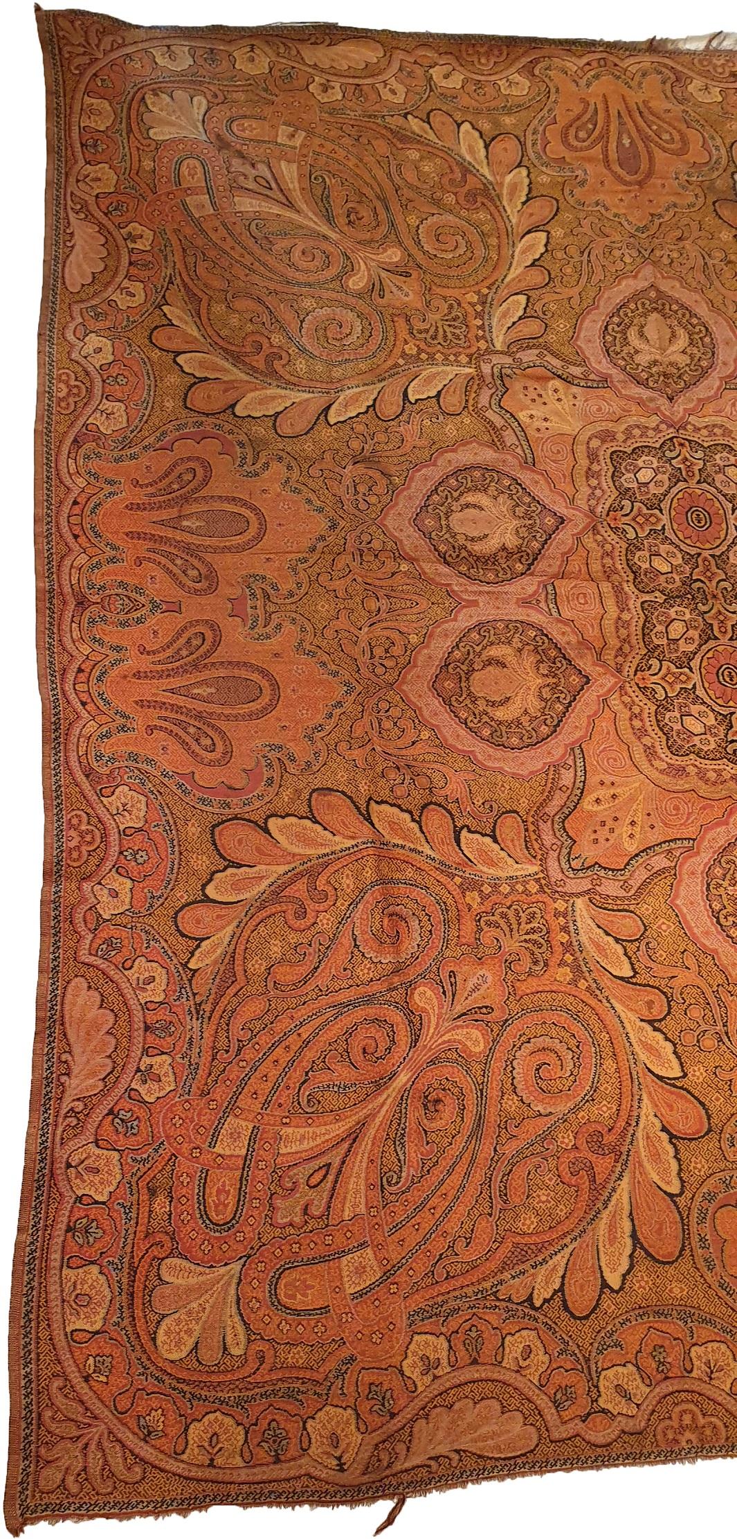 Machine-Made 722 - Textile 20th Century, Indian Kashmir For Sale