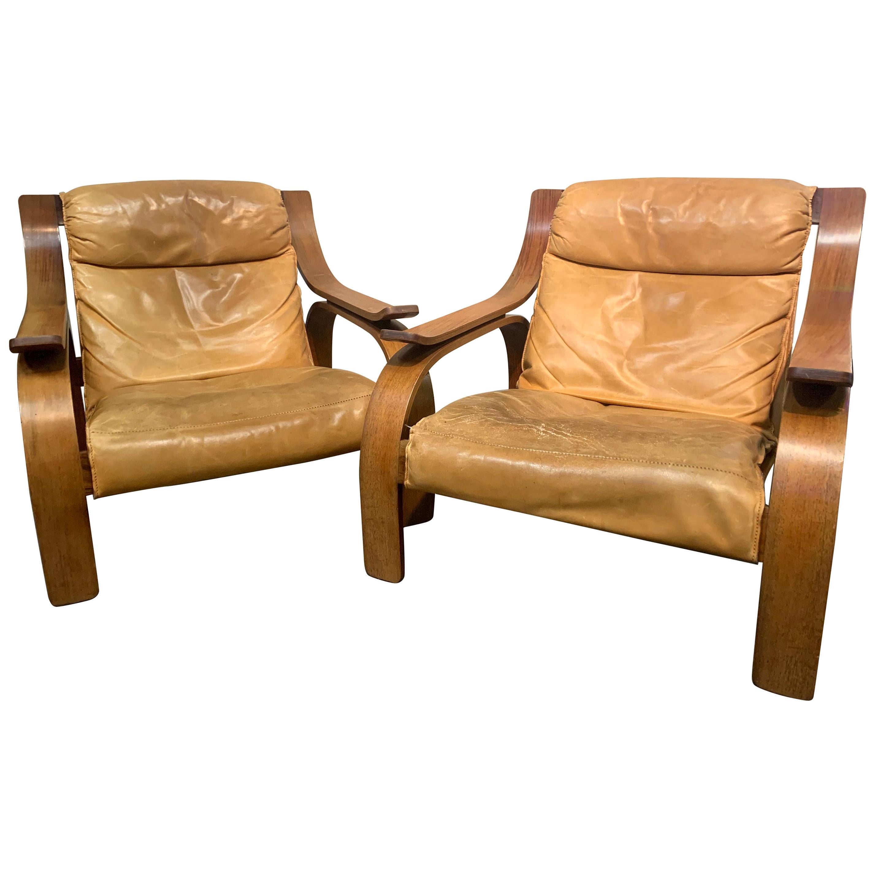 722 Woodline Armchair by Marco Zanuso, 1970, Rosewood, Italian Midcentury