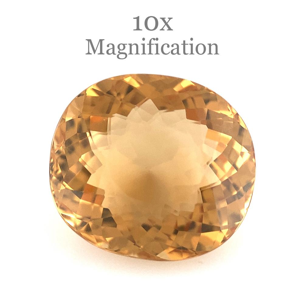7.23ct Oval Heliodor, Golden Yellow Beryl In New Condition For Sale In Toronto, Ontario