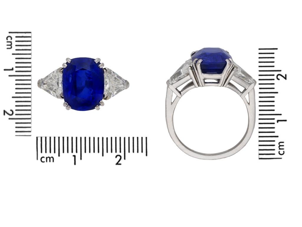 burmese sapphire engagement ring