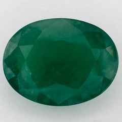 7.24 Ct Emerald Oval Loose Gemstone (pierre précieuse en vrac)
