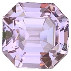 7.25 Carat Natural Loose Kunzite Octagon Shape Gemstone (pierre précieuse en forme d'octogone)