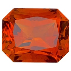 7.25 Carat Natural Loose Madeira Citrine Stone Custom Cut Brazilian Gemstone (pierre précieuse brésilienne taillée sur mesure)