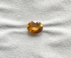 7.26 Carat orange Tourmaline Oval Faceted cutstone Fine Jewelry Natural Gemstone