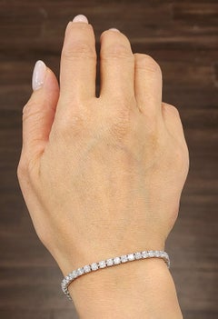 7.26 Karat Diamant-Tennisarmband