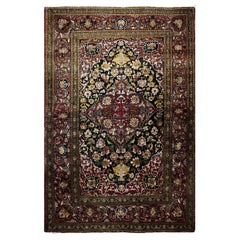 727, Beautiful Vintage Floral Design Rug