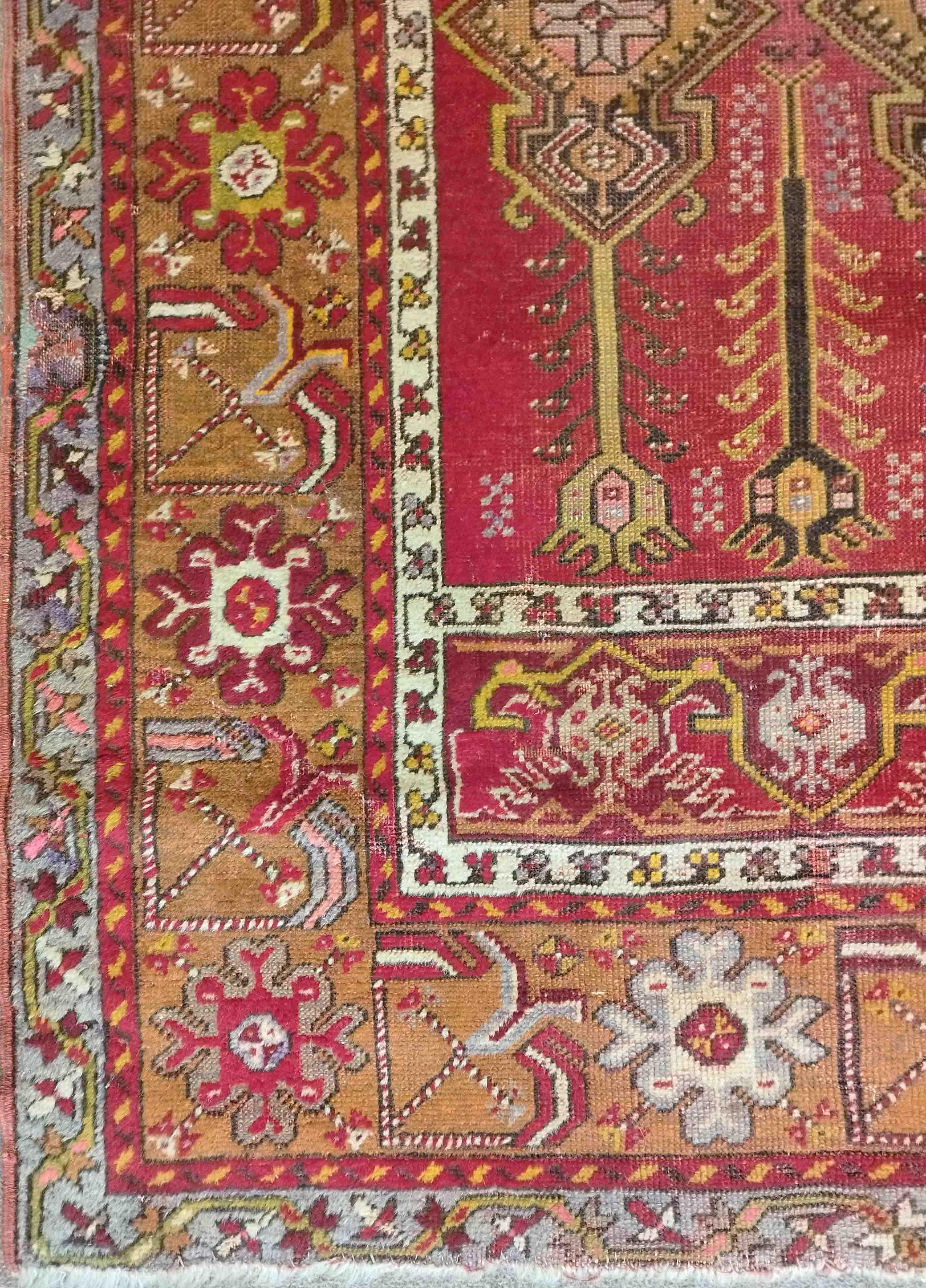  Kirchir Turkish Carpet, 19th Century - N° 728 For Sale 2
