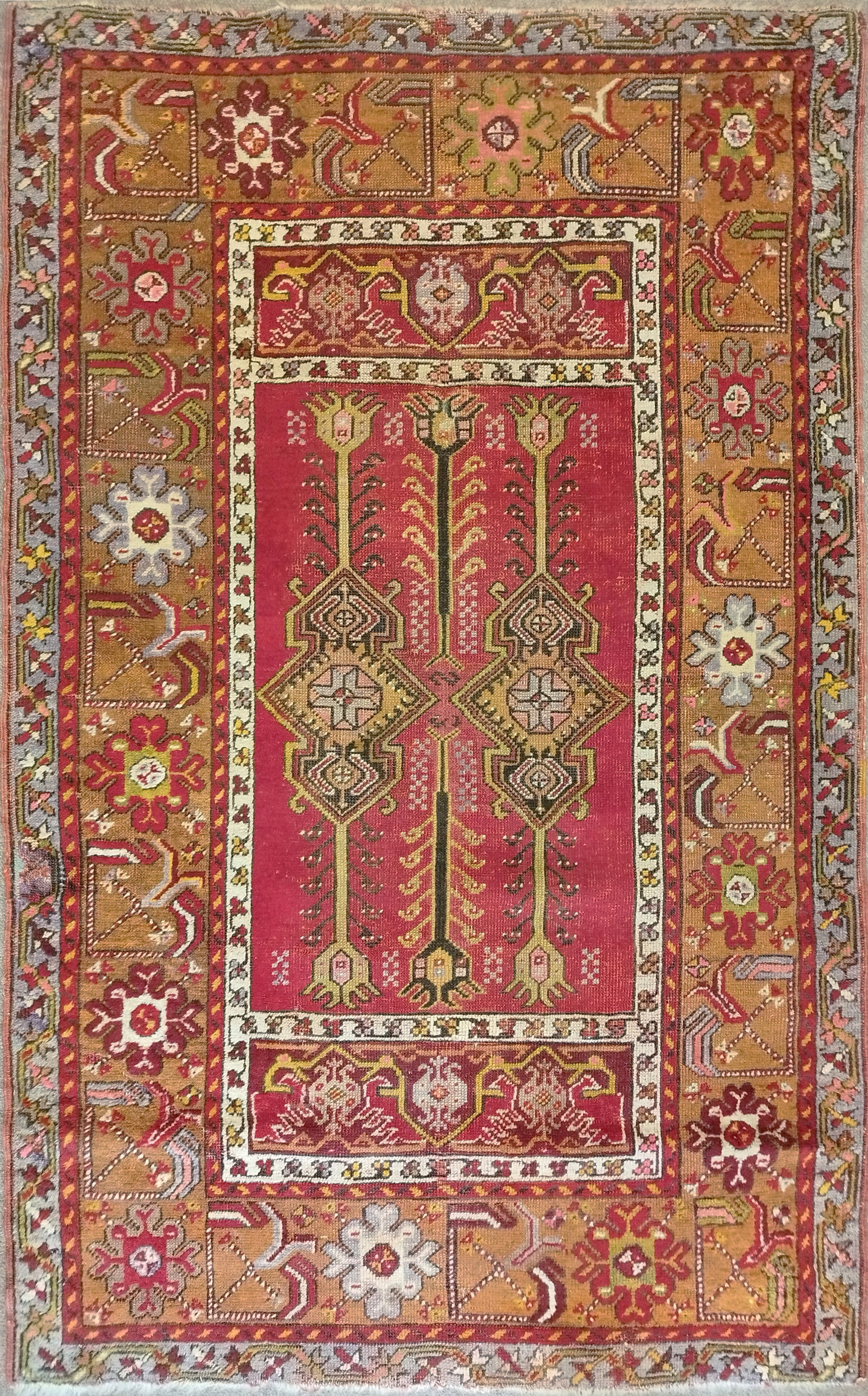  Kirchir Turkish Carpet, 19th Century - N° 728 For Sale