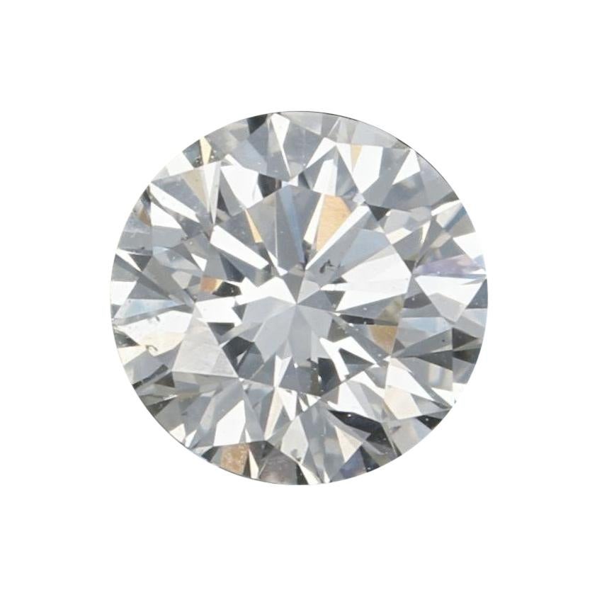 .73 Carat Loose Diamond, Round Brilliant Cut GIA Graded SI1 H Solitaire