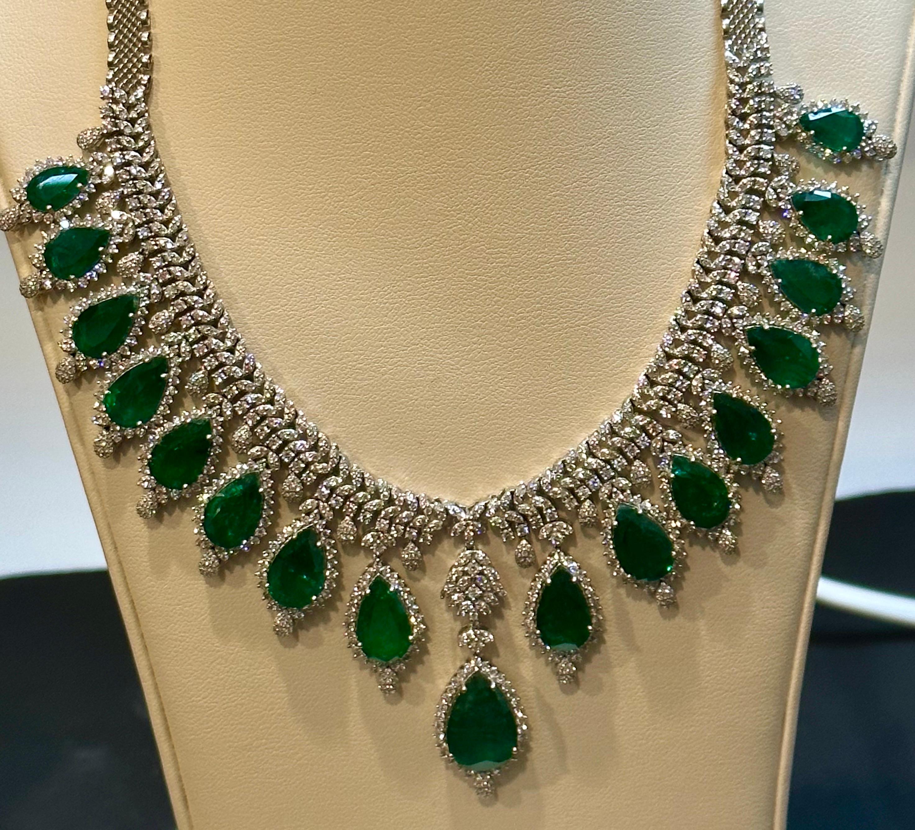 zambian emerald necklace