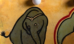 “Donald Duck Flying” Fairground Sign, England, Circa 1930