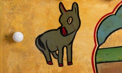 “Pluto’s Car” Fairground Sign, England, Circa 1930