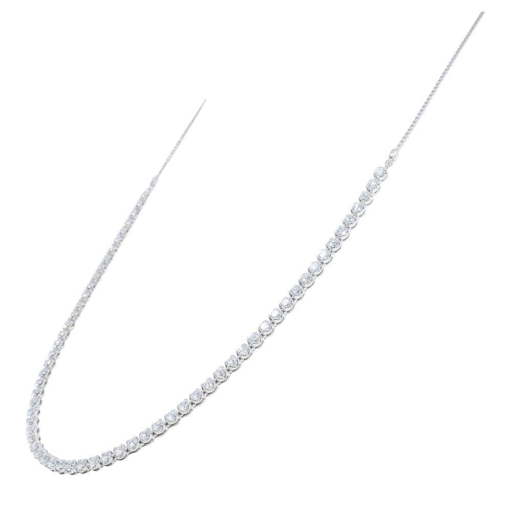 Women's 7.30 Carat Diamond Necklace
