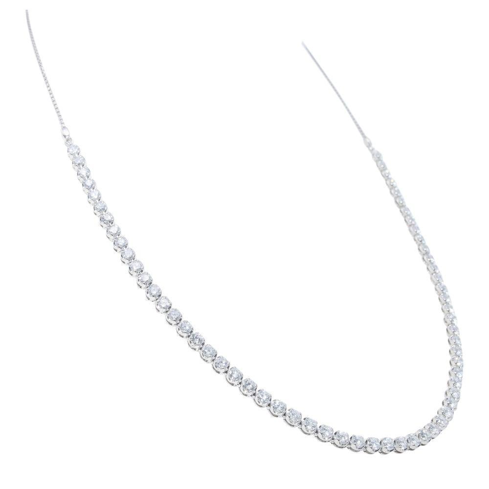 7.30 Carat Diamond Necklace 1