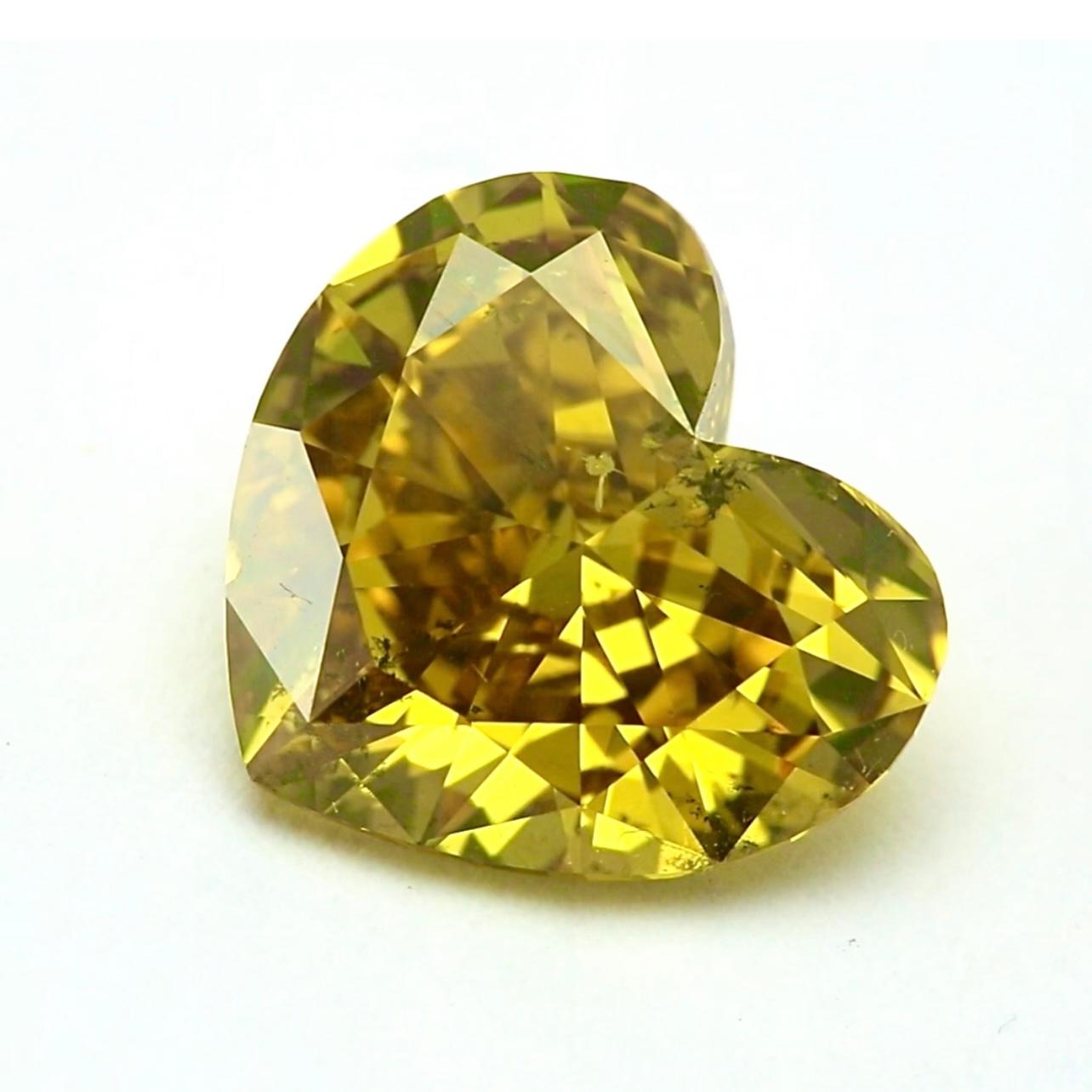 fancy deep brownish yellow diamond