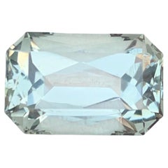 7.30 Carat Natural Loose Green Amethyst Emerald Shape Gemstone