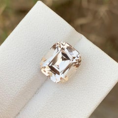 7.30 Carats Natural Loose Golden Topaz From Pakistan Mine Ring Gem