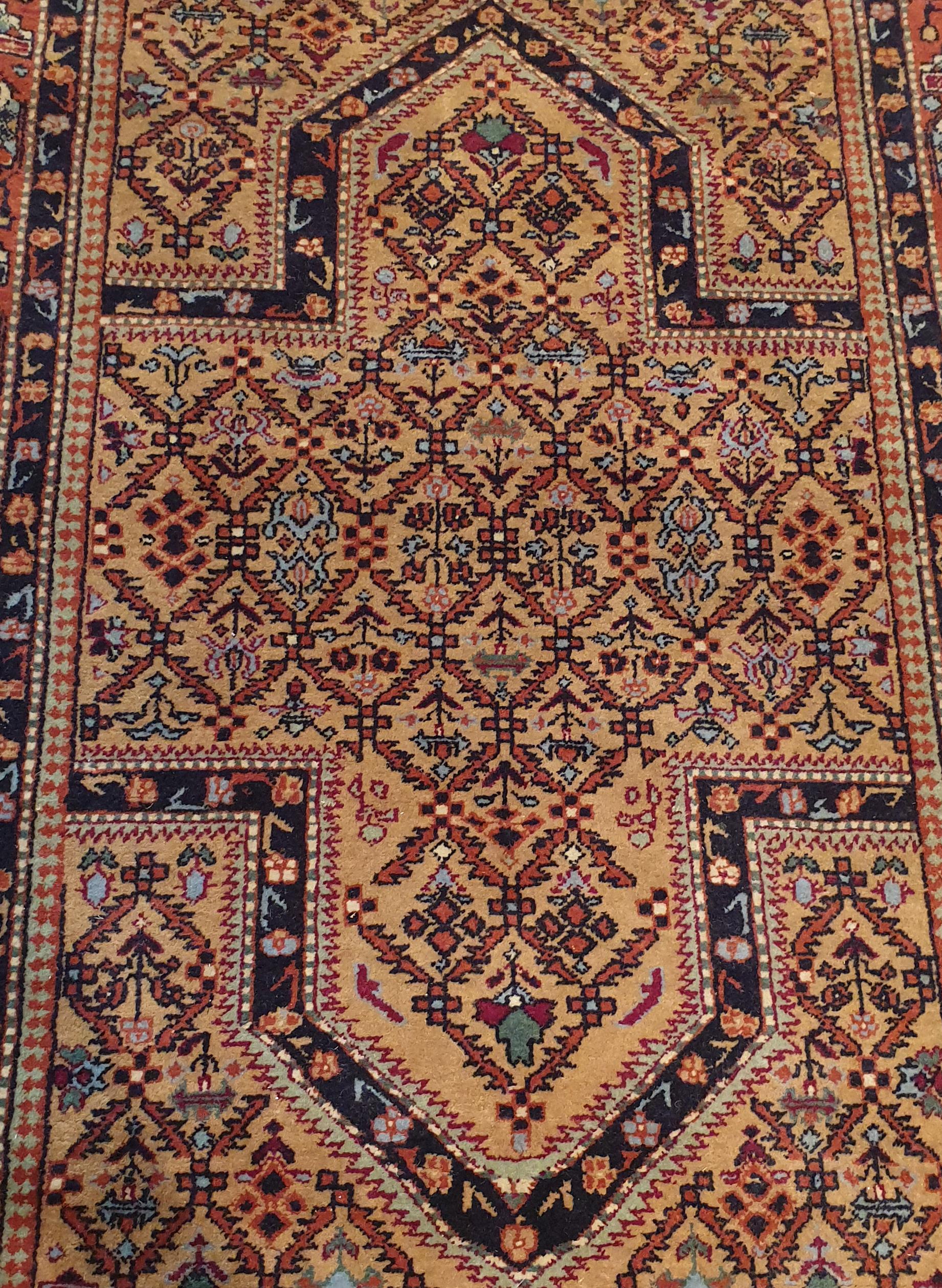 Rustic  Caucasian Chirvan Carpet, 19th Century - N° 730 For Sale