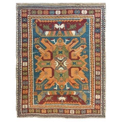 Vintage Kazak Turkish Carpet, 20th Century - N° 734